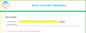 Vai alla ricerca