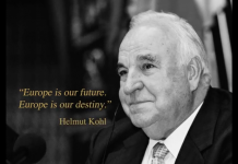 Il Parlamento ospita la cerimonia in onore di Helmut Kohl