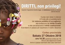 DIRITTI, non privilegi: Sabato 27 ottobre ore 14.30