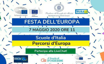 Giovedì 7 maggio: “Festa dell’Europa. Scuole d’Italia, percorsi d’Europa”