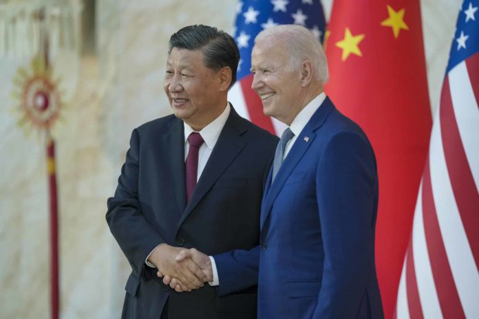 White House, Public domain, via Wikimedia Commons https://upload.wikimedia.org/wikipedia/commons/5/5d/ President_Biden_met_with_President_Xi_of_the_PRC_before_ the_2022_G20_Bali_Summit.jpg