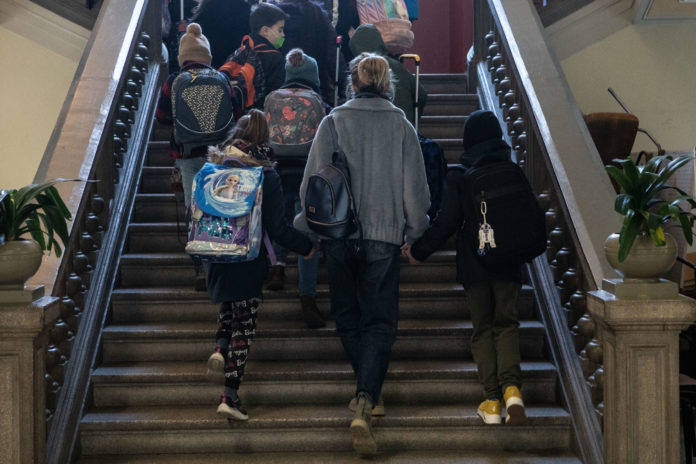 Twins Refugees Enroll At Italian School After Fleeing Ukraine