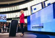 Roberta Metsola, Presidente del Parlamento europeo, Photographer: Valentine Zeler, European Union, 2022, Source: EC - Audiovisual Service