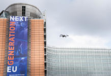 Photographer: Aurore Martignoni Architect: André Polak, Lucien De Vestel, Jean Polak European Union, 2020 Scopes : Information and education only, Non-commercial use Please check our Copyright Section - Additional restrictions might apply