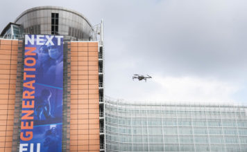 Photographer: Aurore Martignoni Architect: André Polak, Lucien De Vestel, Jean Polak European Union, 2020 Scopes : Information and education only, Non-commercial use Please check our Copyright Section - Additional restrictions might apply