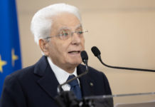 Il Presidente della Repubblica Sergio Mattarella rivolge il suo indirizzo di saluto in occasione della XVII Conferenza delle Ambasciatrici e degli Ambasciatori d’Italia (foto di Francesco Ammendola - Ufficio per la Stampa e la Comunicazione della Presidenza della Repubblica). Fonte Quirinale.it
