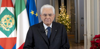 Roma- Il Presidente della Repubblica Sergio Mattarella in occasione del discorso di fine anno, oggi 31 dicembre 2024. (Foto di Paolo Giandotti - Ufficio Stampa per la Stampa e la Comunicazione della Presidenza della Repubblica)