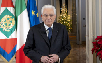 Roma- Il Presidente della Repubblica Sergio Mattarella in occasione del discorso di fine anno, oggi 31 dicembre 2024. (Foto di Paolo Giandotti - Ufficio Stampa per la Stampa e la Comunicazione della Presidenza della Repubblica)