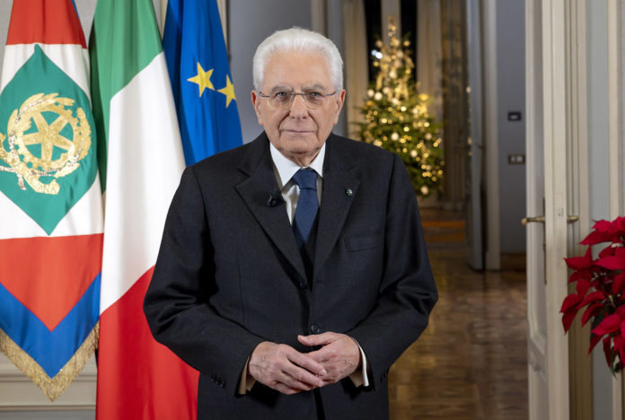 Roma- Il Presidente della Repubblica Sergio Mattarella in occasione del discorso di fine anno, oggi 31 dicembre 2024. (Foto di Paolo Giandotti - Ufficio Stampa per la Stampa e la Comunicazione della Presidenza della Repubblica)