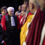 Il Presidente della Repubblica, Sergio Mattarella in occasione della cerimonia di consegna dell’onorificenza accademica di Dottore Honoris Causa dall’Università di Aix-Marseille (foto di Francesco Ammendola - Ufficio per la Stampa e la Comunicazione della Presidenza della Repubblica)