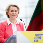 Il 2 luglio 2021, Ursula von der Leyen, presidente della Commissione europea, era a Vilnius per presentare la valutazione della Commissione europea del piano nazionale di ripresa e resilienza nell'ambito di NextGenerationEU. Photographer: Claudio Centonze, copyright: European Union, 2021, Source: EC - Audiovisual Service