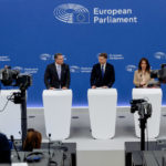 Lettura della riunione del Collegio dei commissari Šefčovič e Dombrovskis sul programma di lavoro della Commissione per il 2025, Photographer: Valentine Zeler, copyright: European Union, 2025, Source: EC - Audiovisual Service