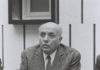Altiero Spinelli, Photographer: Jean-Louis Debaize, copyright: European Communities, 1970, Source: EC - Audiovisual Service