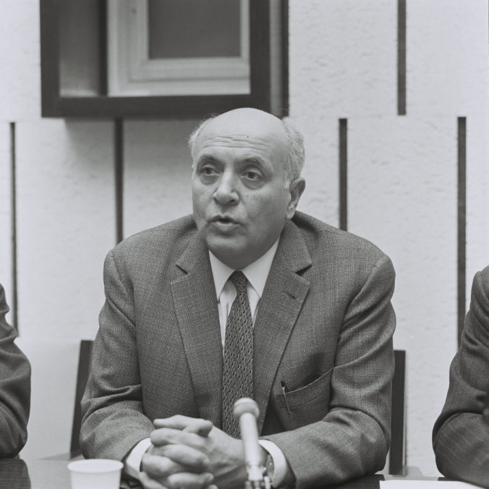 Altiero Spinelli, Photographer: Jean-Louis Debaize, copyright: European Communities, 1970, Source: EC - Audiovisual Service