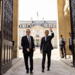 Keir Starmer, Primo ministro del Regno Unito, e Emmanuel Macron, Presidente della Repubblica francese. Number 10, CC BY 2.0 , via Wikimedia Commons