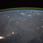 India-Pakistan Border at Night, ISS Expedition 45 crew, Public domain, via Wikimedia Commons