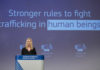 2022, Press conference by Ylva Johansson, European Commissioner, and Diane Schmitt, EU Anti-Trafficking Coordinator, on fighting human trafficking, on a proposal for stronger rules to fight trafficking in human beings. Photographer: Lukasz Kobus, copyright: European Union, 2022, Source: EC - Audiovisual Service