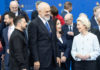 Ursula von der Leyen, Edi Rama, Volodymyr Zelensky a Tirana, 16/05/2025. Photographer: Aurore Martignoni, COPYRIGHT: European Union, 2025, Source: EC - Audiovisual Service