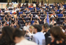 European Youth Event (EYE 2023) - Plenary session, Fotografo: Philippe STIRNWEISS Copyright: © European Union 2023 - Source : EP Termini d'uso: Identification of origin mandatory