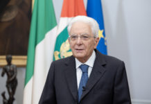 Palazzo del Quirinale, 06/09/2025 (II mandato) Il Presidente Sergio Mattarella nel corso del videomessaggio in occasione del 51° Forum Ambrosetti di Cernobbio