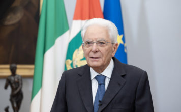 Palazzo del Quirinale, 06/09/2025 (II mandato) Il Presidente Sergio Mattarella nel corso del videomessaggio in occasione del 51° Forum Ambrosetti di Cernobbio