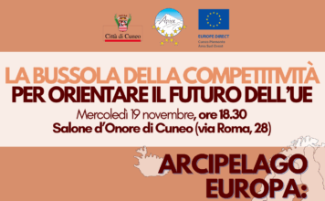 19 novembre, Cuneo: “Arcipelago Europa: confini, movimenti, popoli” con Adriano Favole