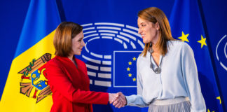 Apertura dell’ufficio del Parlamento europeo in Moldavia Fotografo: Laurie DIEFFEMBACQ Copyright: © European Union 2025 - Source : EP