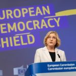 Uno “Scudo europeo per la democrazia” Source EC - Audiovisual Service Cooperators Producer : CE - Service audiovisuel Photographer : Aurore Martignoni Copyright European Union, 2025