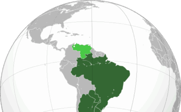 I Paesi membri del Mercosur. Coquimbo58, CC0, via Wikimedia Commons