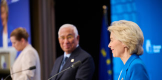 Unione Europea per l’Ucraina: tra solidarietà e prudenza Source EC - Audiovisual Service Cooperators Photographer : Dati Bendo Copyright European Union, 2025