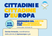 VIDEO | CITTADINI E CITTADINE D’EUROPA primo seminario online sul diritto alla cittadinanza con Denise Arneodo