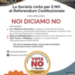 18 marzo, Piossasco: Franco Chittolina interviene nell’incontro “Noi diciamo no”