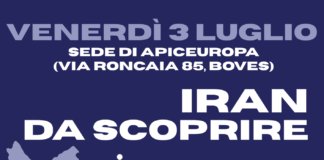 3 luglio, Boves: Iran da scoprire
