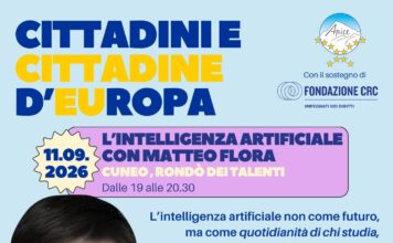 11 settembre, Cuneo: “Il ruolo dell’Intelligenza Artificiale” con Matteo Flora