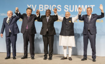 BRICS e iI Vertice di un altro mondo 15th BRICS SUMMIT, Public domain, via Wikimedia Commons