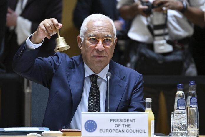 António COSTA (President of the European Council, EUROPEAN COUNCIL) Copyright: European Union António COSTA (President of the European Council, EUROPEAN COUNCIL) Copyright: European Union