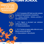 16 ottobre, Boves: EU AUTUMN SCHOOL “EUROPA SIAMO NOI”